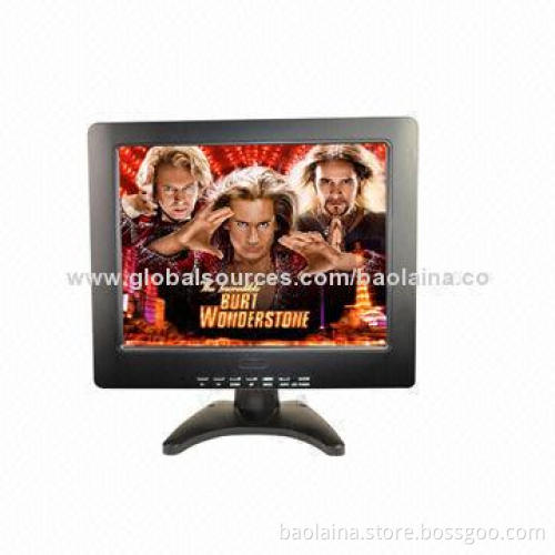 Desktop 12.1-inch LCD Monitor, PC/AV/HDMI Signal Interface